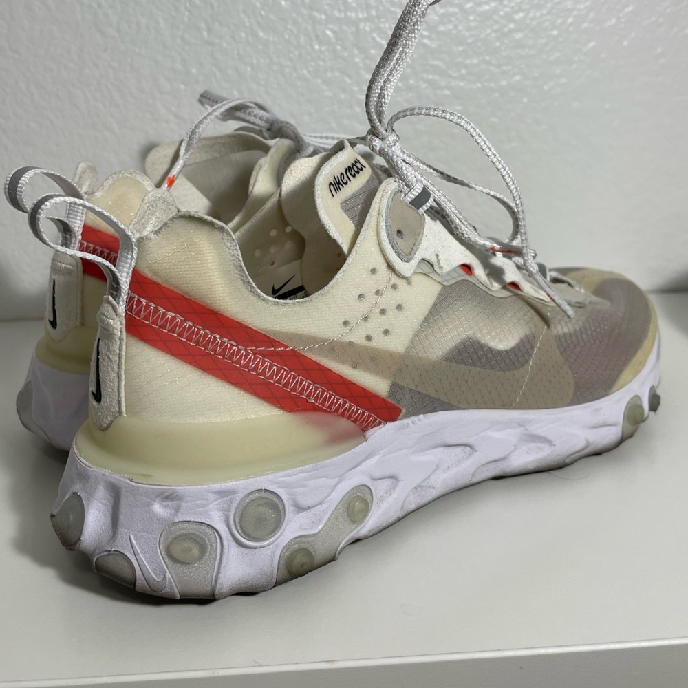 Nike Element React 87 Sail Light Bone - image 3